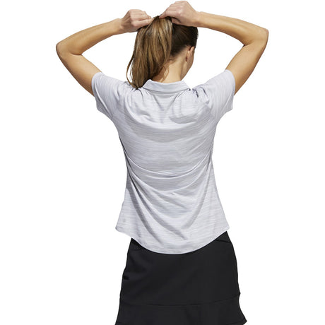 adidas Women's Space-Dyed Polo adidas
