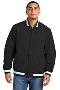 Sport-Tek® Insulated Varsity Jacket Sport-Tek