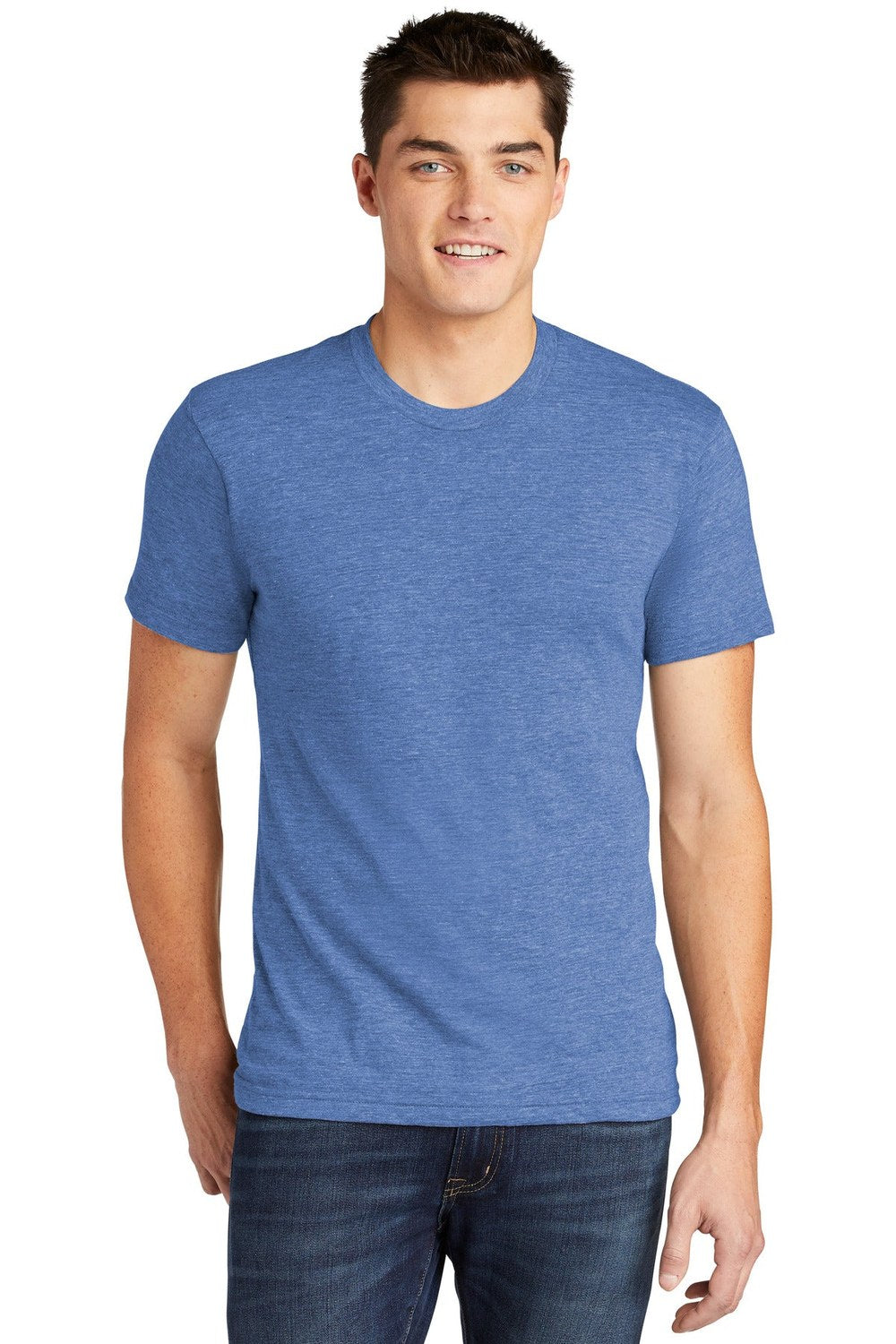 American Apparel Men's Tri-Blend Short Sleeve Track T-Shirt Mens Apparel Shirts & Tops