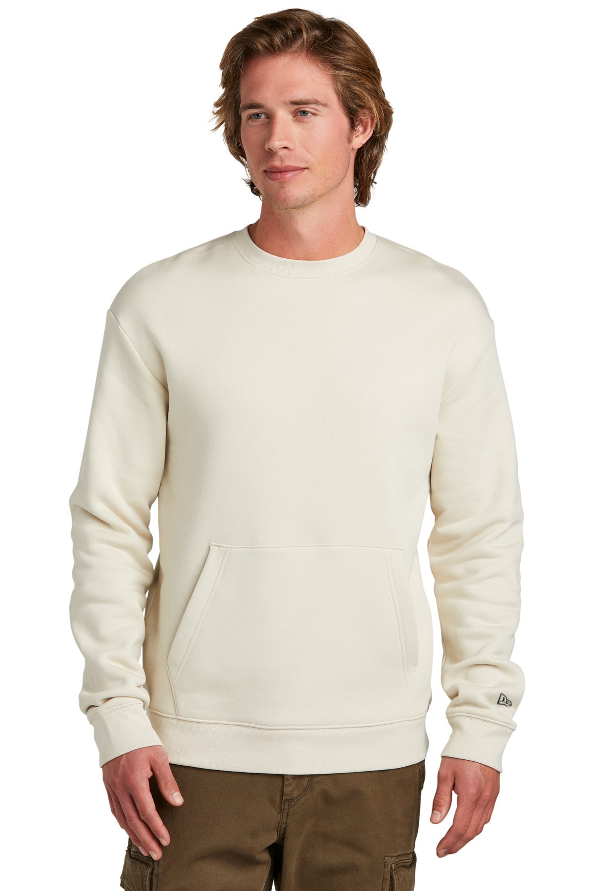 New Era Heritage Fleece Pocket Crew. NEA527 New Era