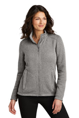 Port Authority® Ladies Arc Sweater Fleece Jacket Port Authority