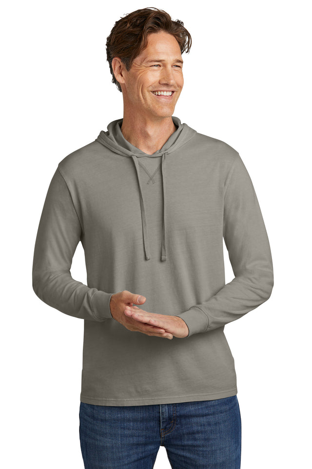AllMade Men's   Mineral Dye Organic Cotton Hoodie Tee AL6305