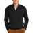 Brooks Brothers Washable Merino Birdseye 1/4-Zip Sweater. BB18412 Brooks Brothers