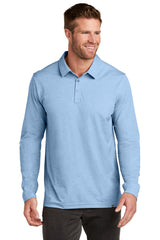 TravisMathew Men's Oceanside Heather Long Sleeve Polo TM1MZ343