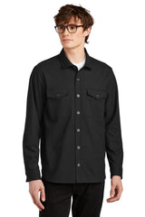 Mercer+Mettle™ Long Sleeve Twill Overshirt Mercer+Mettle