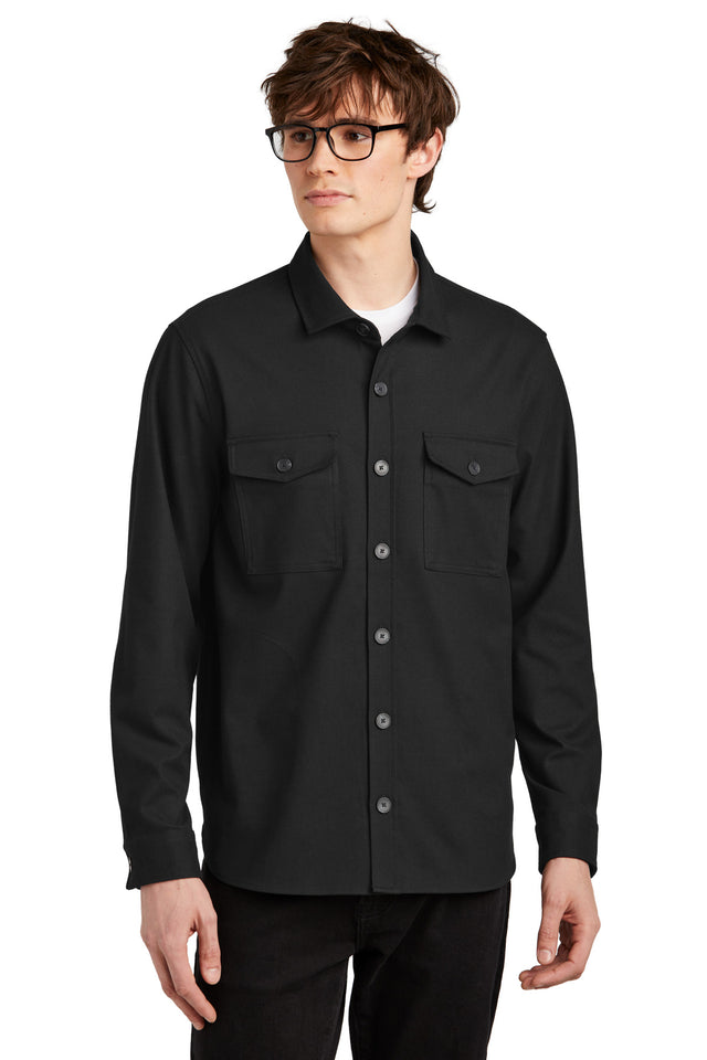 Mercer+Mettle Men's   Long Sleeve Twill Overshirt MM2020