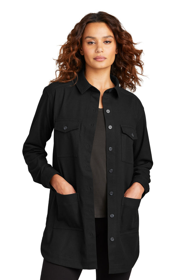Mercer+Mettle Women's   Long Sleeve Twill Overshirt MM2021