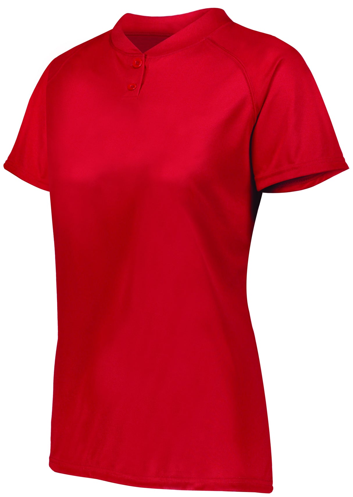 Augusta Ladies Attain Wicking Two-Button Softball Jersey