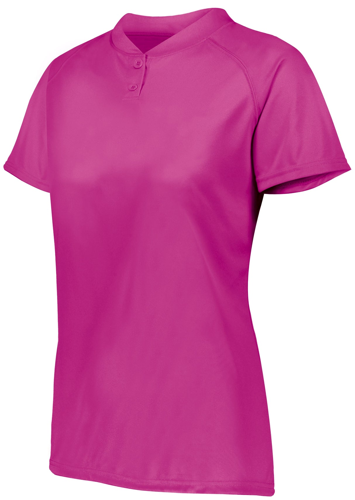 Augusta Ladies Attain Wicking Two-Button Softball Jersey