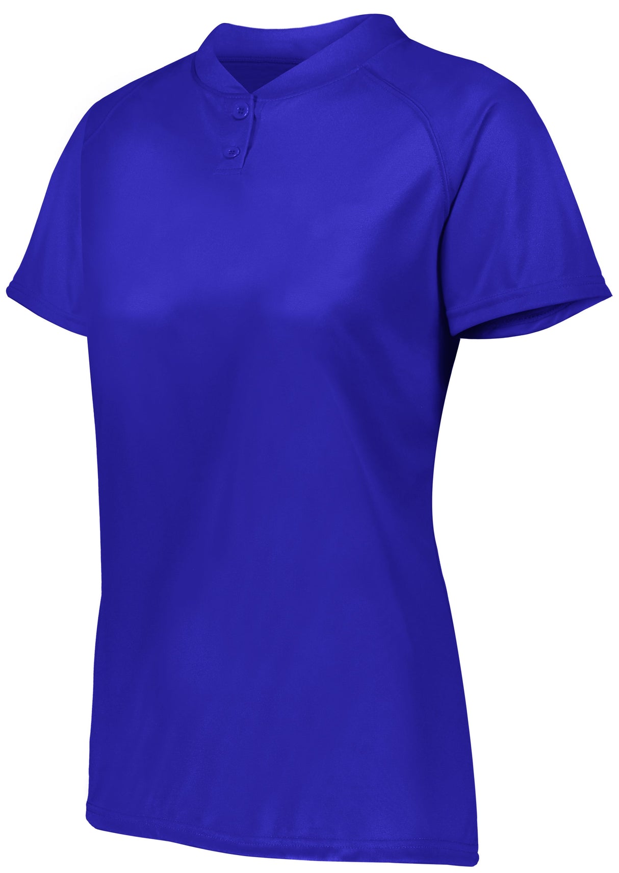 Augusta Ladies Attain Wicking Two-Button Softball Jersey