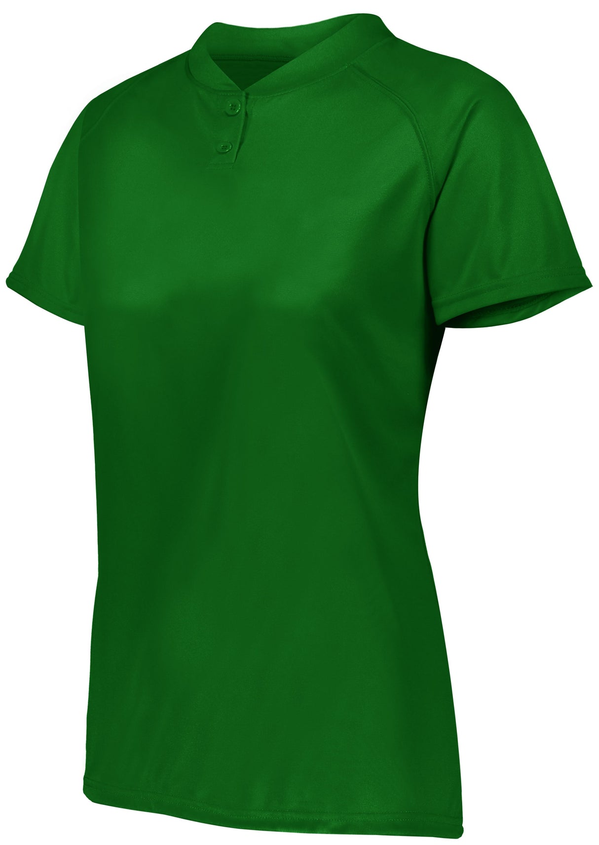 Augusta Ladies Attain Wicking Two-Button Softball Jersey