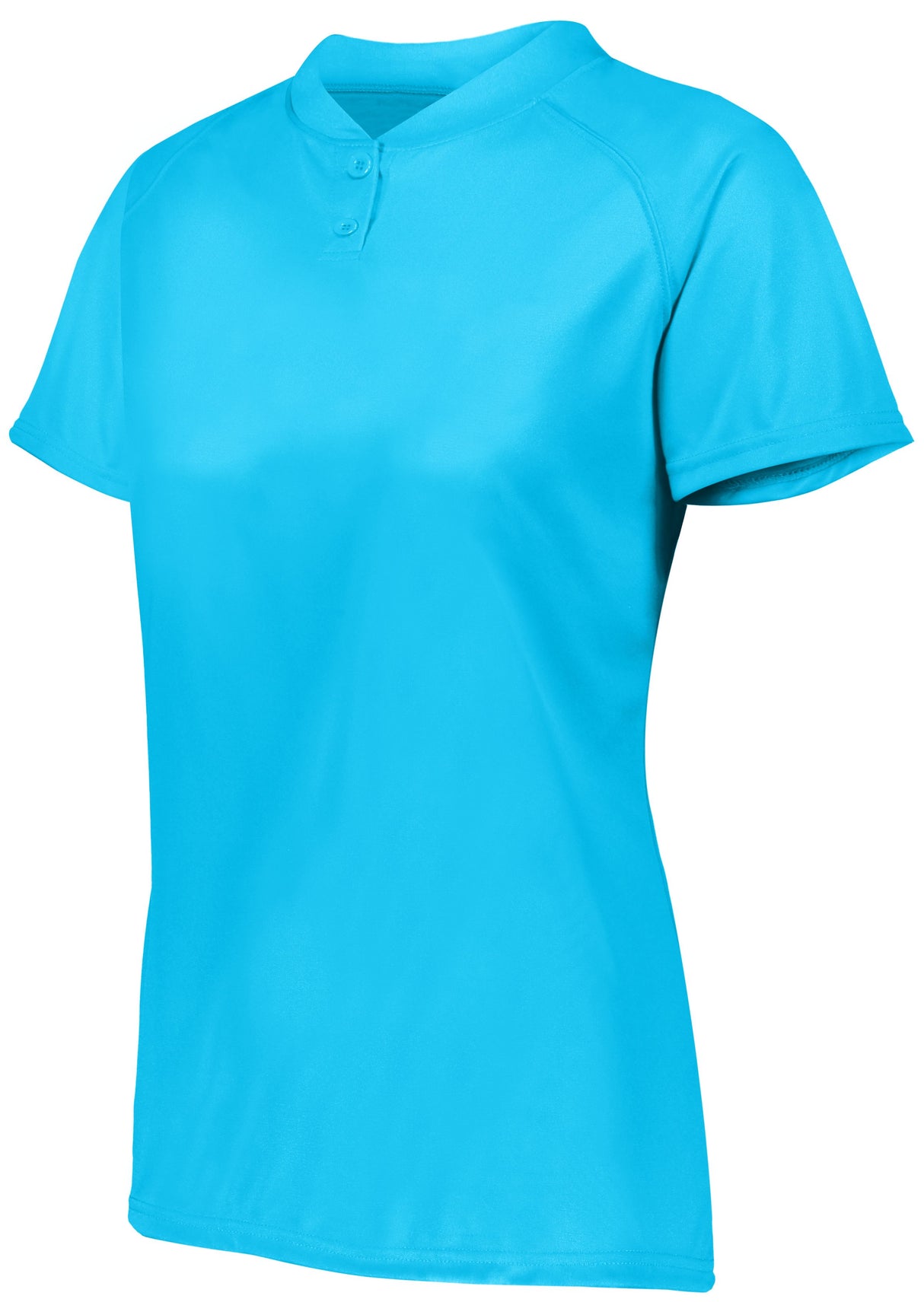 Augusta Ladies Attain Wicking Two-Button Softball Jersey