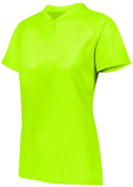 Augusta Ladies Attain Wicking Two-Button Softball Jersey