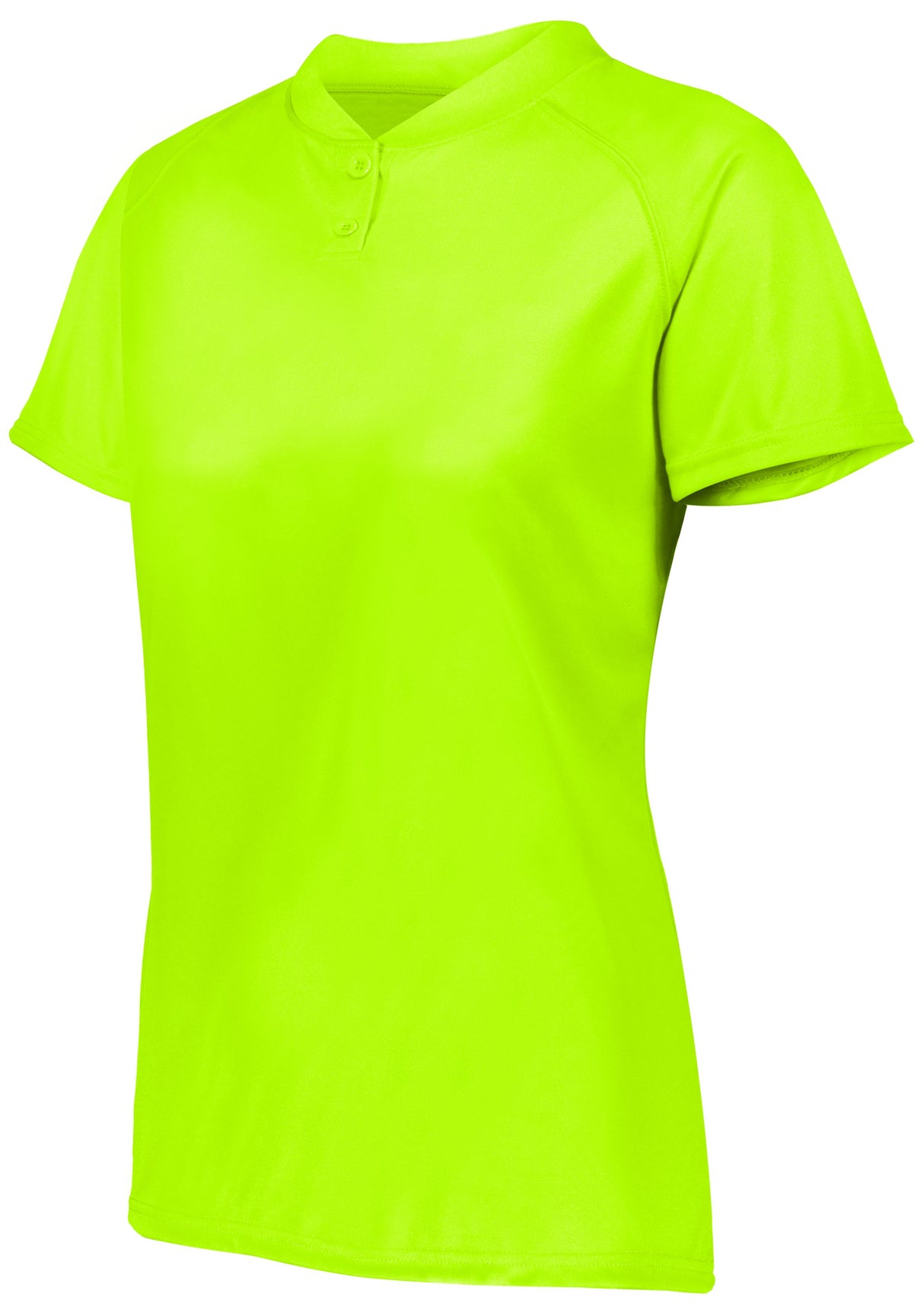 Augusta Ladies Attain Wicking Two-Button Softball Jersey