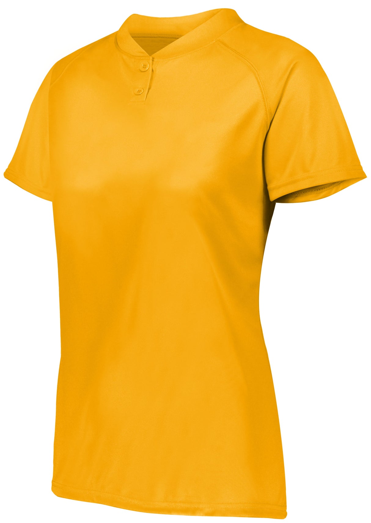 Augusta Ladies Attain Wicking Two-Button Softball Jersey