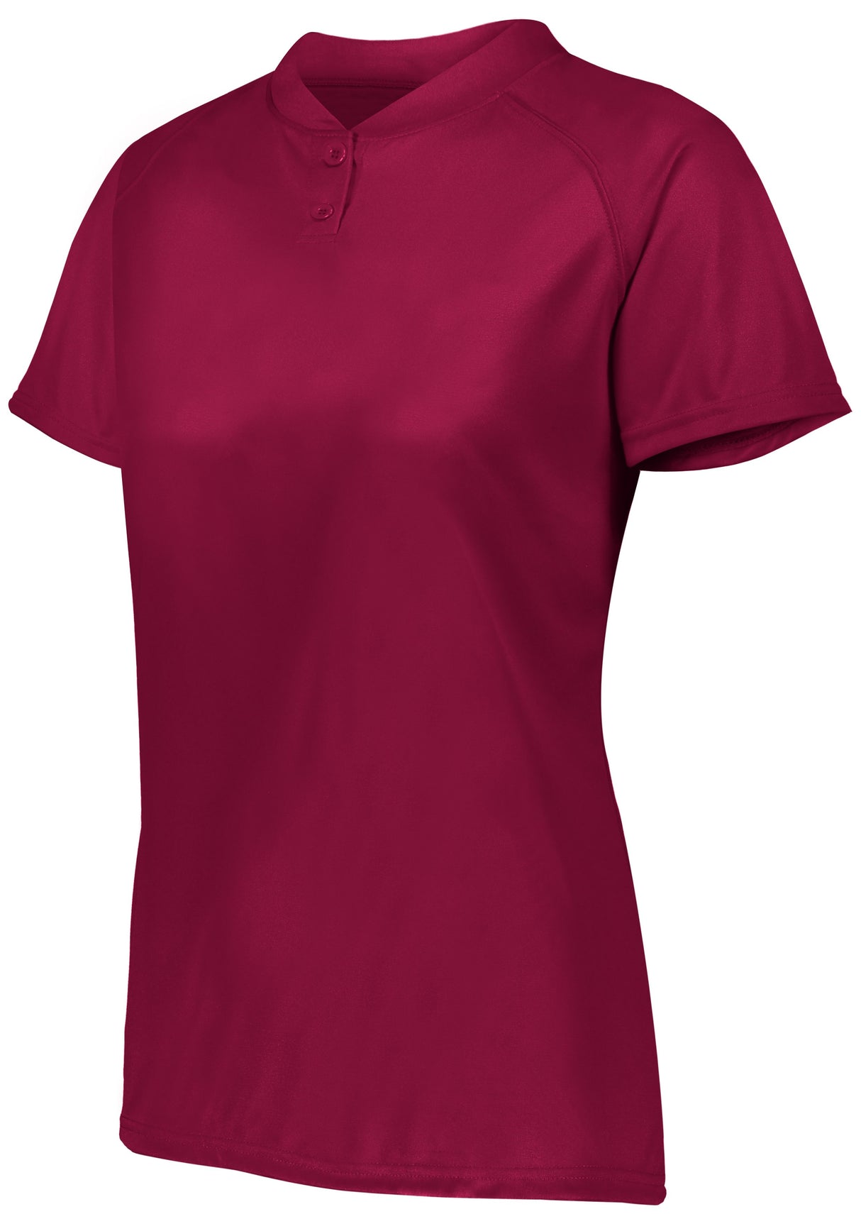 Augusta Ladies Attain Wicking Two-Button Softball Jersey