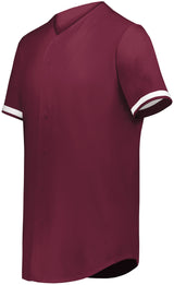 Augusta Men's Cutter+ Full Button Baseball Jersey