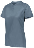Augusta Ladies Attain Wicking Two-Button Softball Jersey