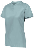 Augusta Ladies Attain Wicking Two-Button Softball Jersey