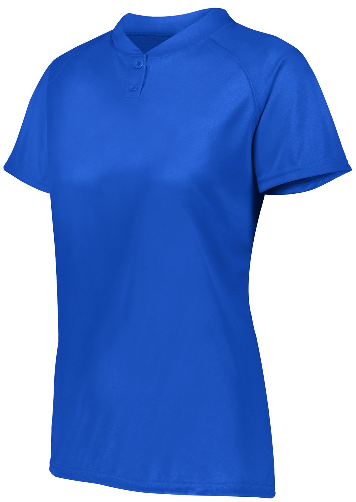 Augusta Ladies Attain Wicking Two-Button Softball Jersey