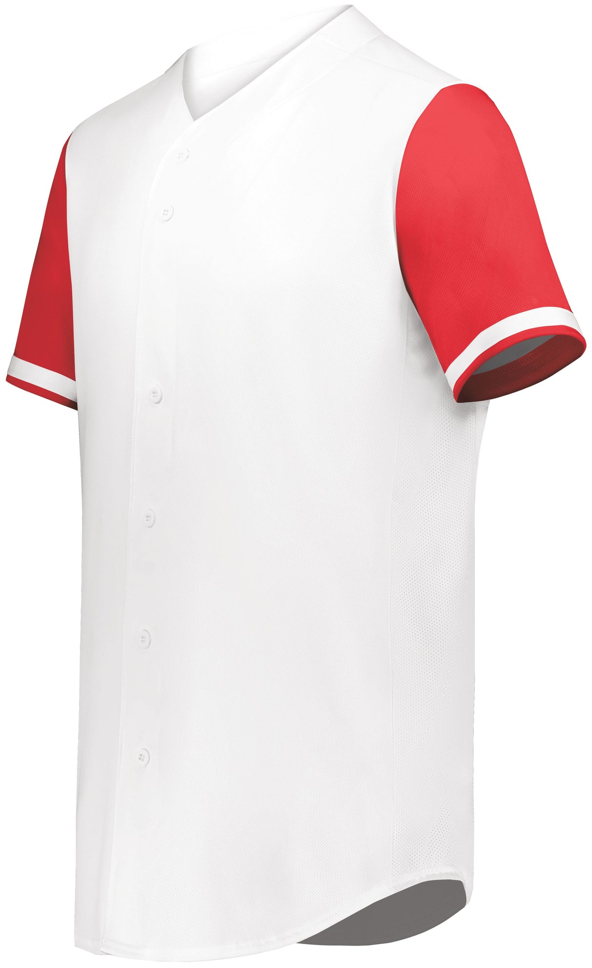 Augusta Men's Cutter+ Full Button Baseball Jersey