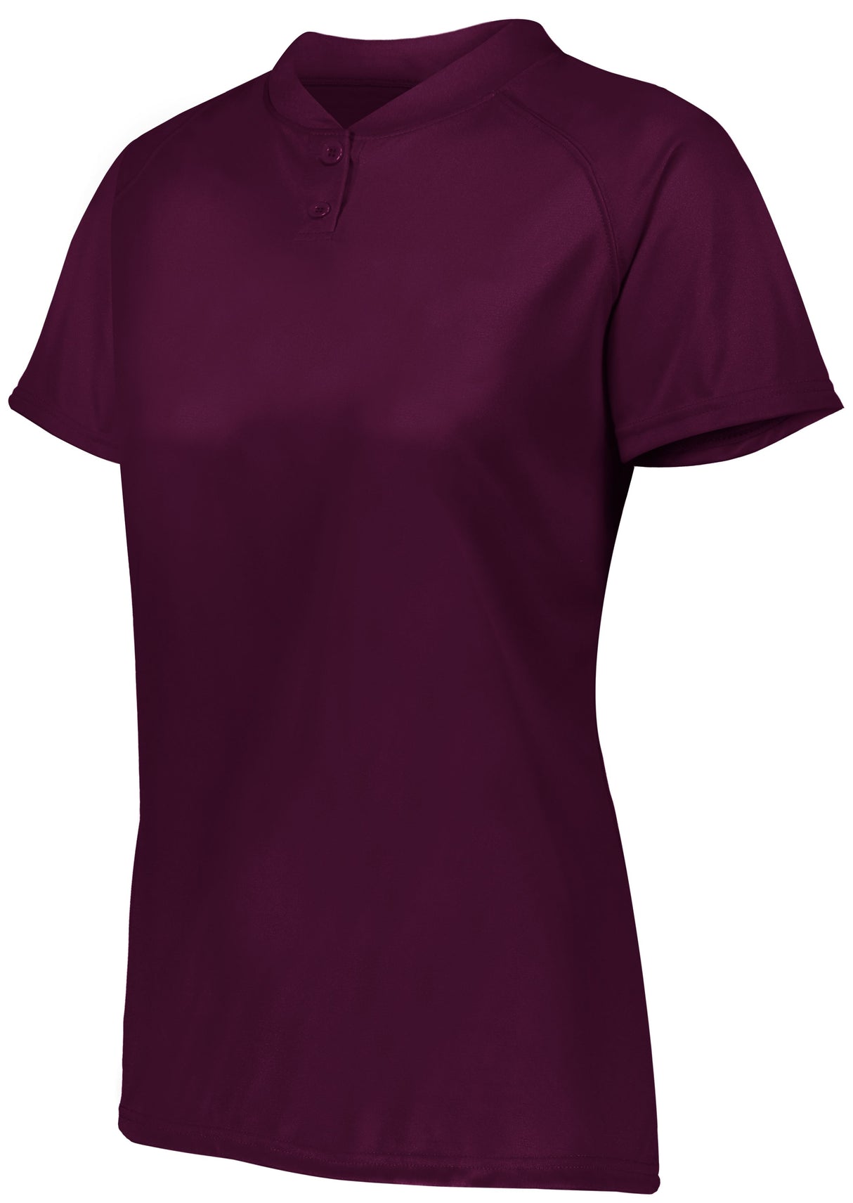 Augusta Ladies Attain Wicking Two-Button Softball Jersey