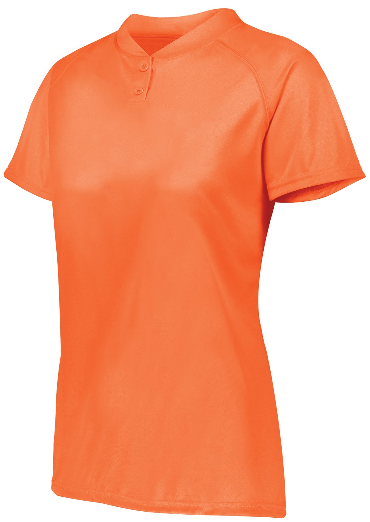 Augusta Ladies Attain Wicking Two-Button Softball Jersey
