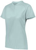 Augusta Ladies Attain Wicking Two-Button Softball Jersey