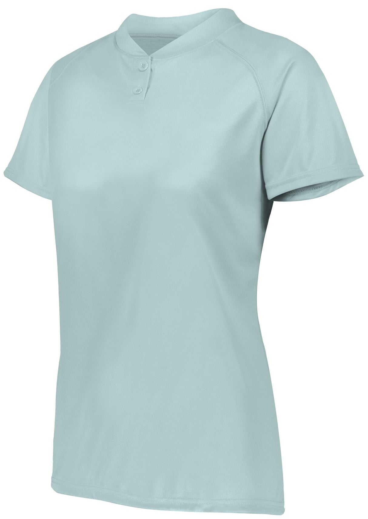 Augusta Ladies Attain Wicking Two-Button Softball Jersey