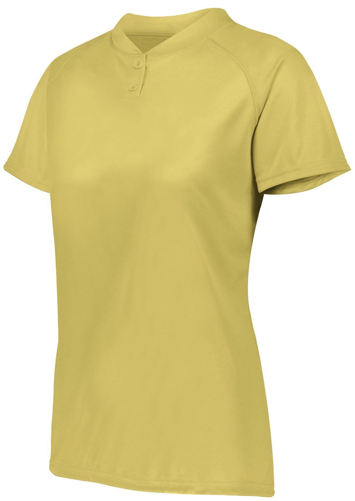 Augusta Ladies Attain Wicking Two-Button Softball Jersey
