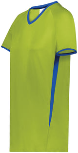 Augusta Ladies Cutter+ V-Neck Softball Jersey