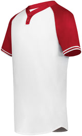 Augusta Men's Cutter+ Henley Baseball Jersey
