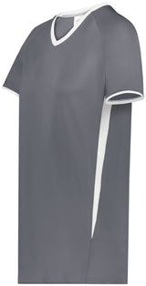Augusta Ladies Cutter+ V-Neck Softball Jersey