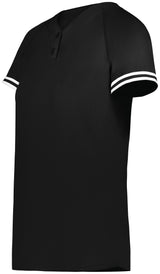 Augusta Ladies Cutter+ Henley Softball Jersey Augusta
