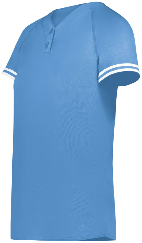 Augusta Ladies Cutter+ Henley Softball Jersey Augusta