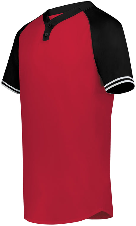 Augusta Youth Cutter+ Henley Baseball Jersey Augusta