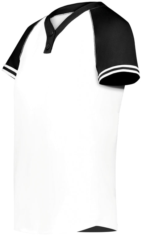 Augusta Ladies Cutter+ Henley Softball Jersey Augusta