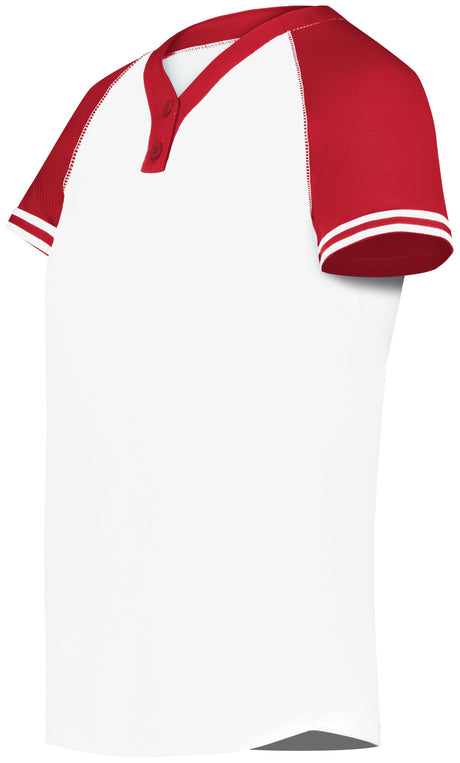 Augusta Ladies Cutter+ Henley Softball Jersey Augusta