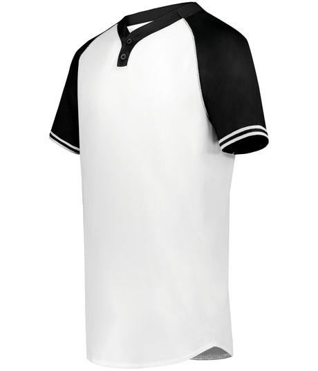 Augusta Youth Cutter+ Henley Baseball Jersey Augusta
