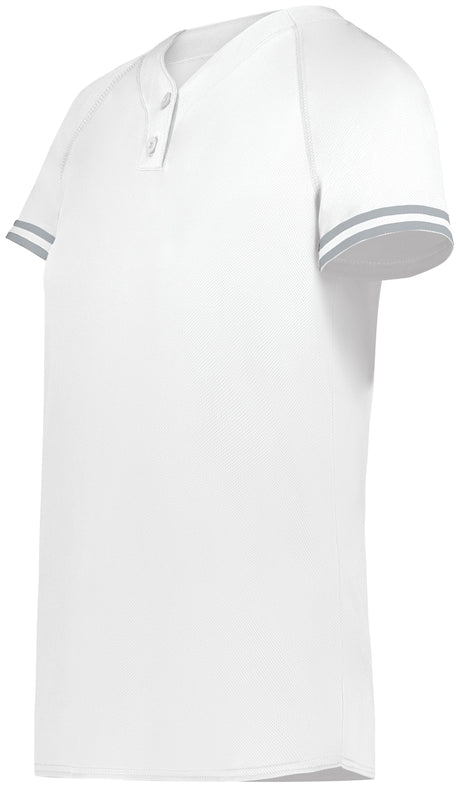 Augusta Ladies Cutter+ Henley Softball Jersey Augusta