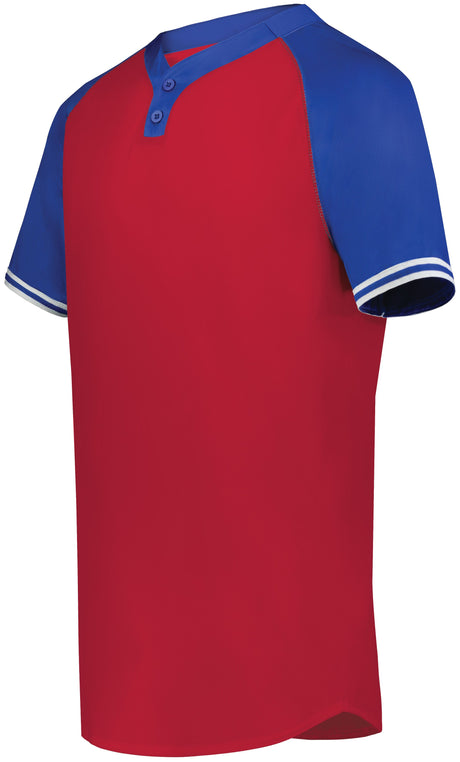 Augusta Youth Cutter+ Henley Baseball Jersey Augusta