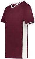 Augusta Youth Cutter+ V-Neck Baseball Jersey Augusta