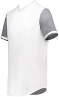Augusta Youth Cutter+ Full Button Baseball Jersey Augusta