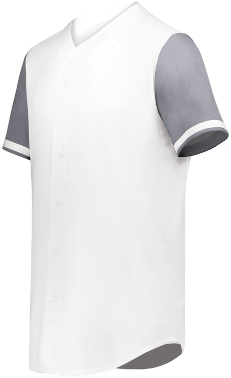 Augusta Youth Cutter+ Full Button Baseball Jersey Augusta