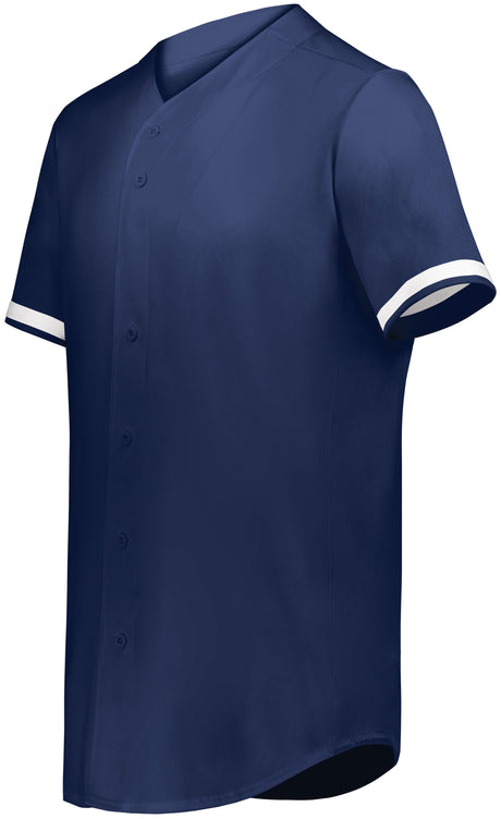 Augusta Youth Cutter+ Full Button Baseball Jersey Augusta