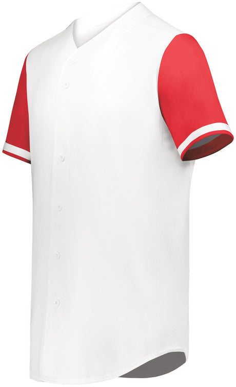 Augusta Youth Cutter+ Full Button Baseball Jersey Augusta