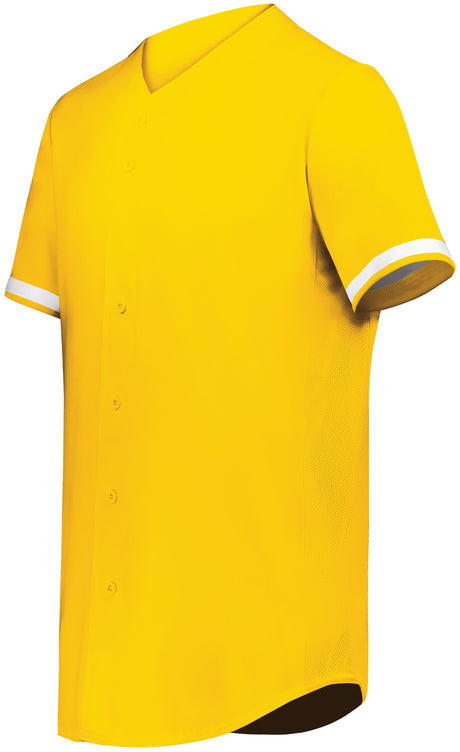 Augusta Youth Cutter+ Full Button Baseball Jersey Augusta