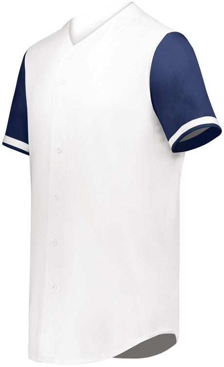 Augusta Youth Cutter+ Full Button Baseball Jersey Augusta