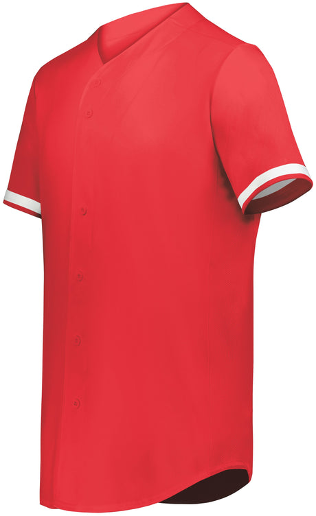 Augusta Youth Cutter+ Full Button Baseball Jersey Augusta