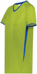 Augusta Girls Cutter+ V-Neck Softball Jersey Augusta